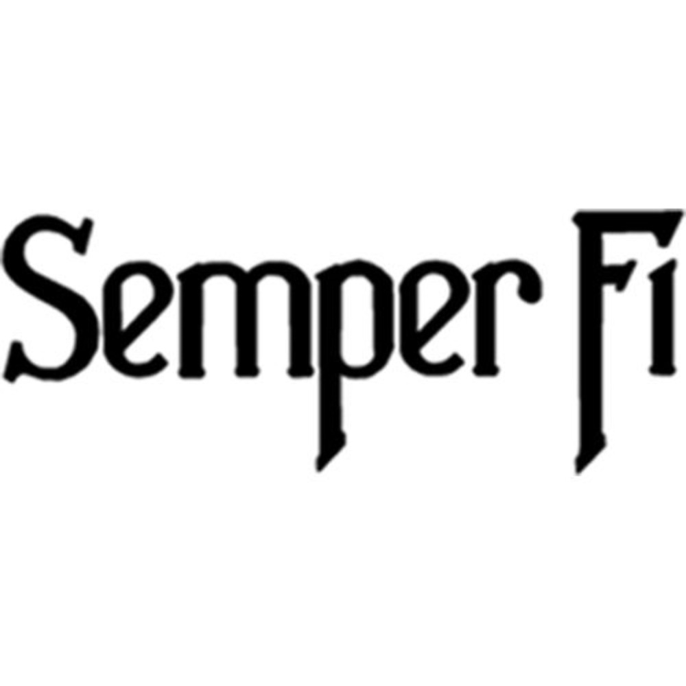 Vinyl Decal for Window - Semper Fi - Picture 1 of 1